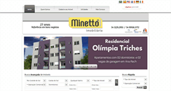 Desktop Screenshot of imobiliariaminetto.com.br